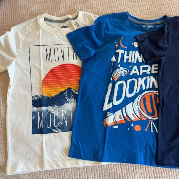 BUNDLE Old Navy Boys Sz 8 Shirts Sweaters Long Sleeves 15 Piece Set Mixed Brands - Picture 5 of 7